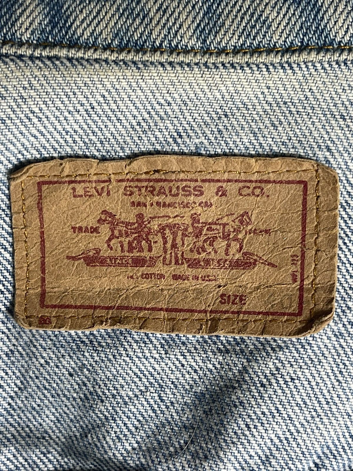 LVC × Levi's Vintage Clothing × Vintage Vintage 80s Levis 527 denime jacket Size US M / EU 48-50 / 2 - 10 Thumbnail