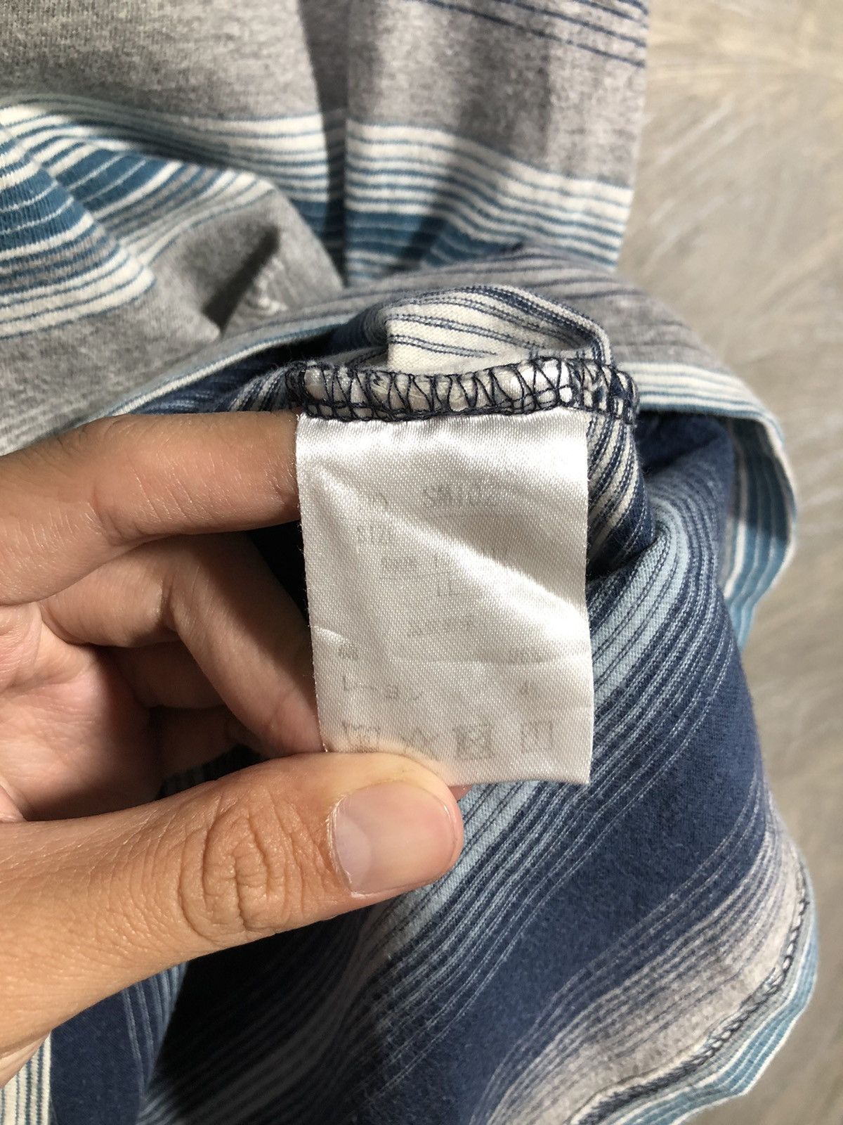 Hang Ten × Japanese Brand Vintage Hangten Stripe Pocket T-shirt Size US L / EU 52-54 / 3 - 6 Thumbnail