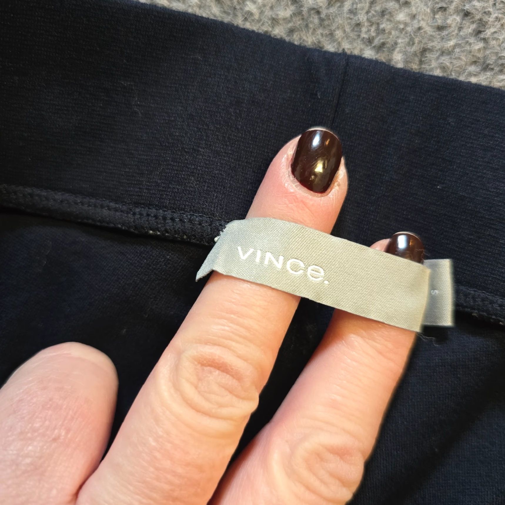 Vince Vince Pants Women Blue Skinny Leggings Ponte Capsule Casual Size Small Size 28" / US 6 / IT 42 - 3 Thumbnail
