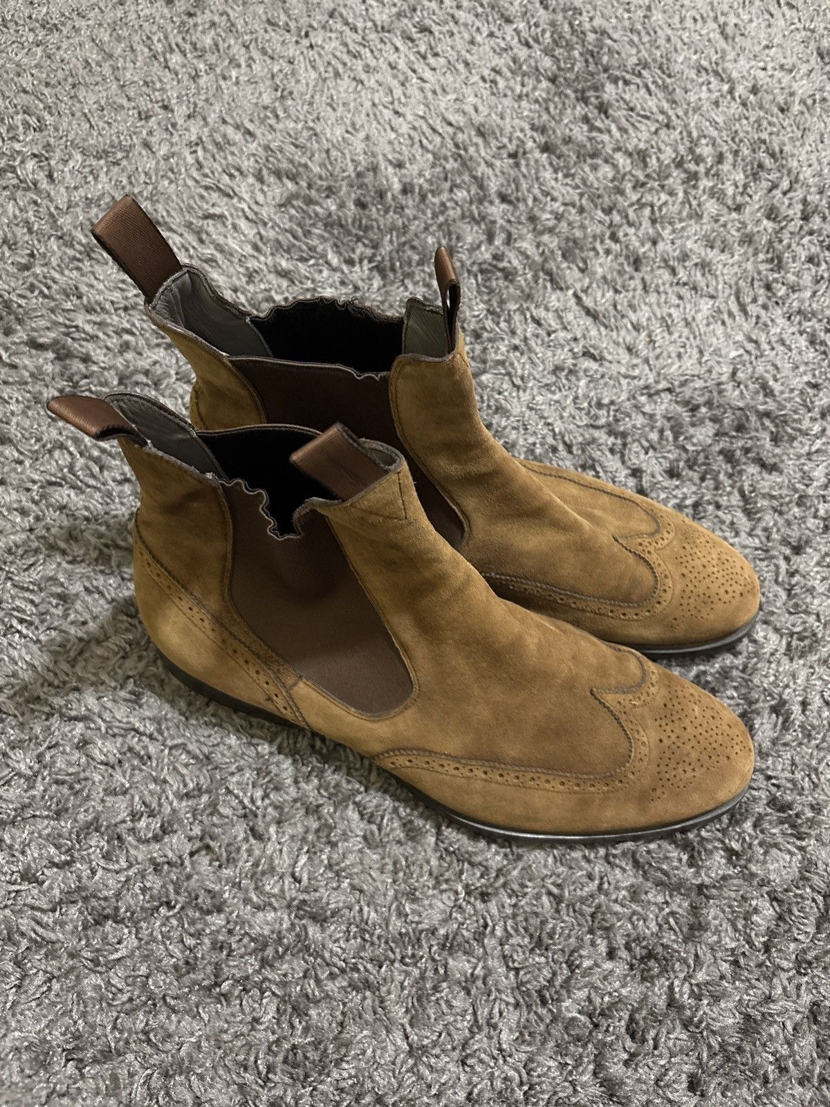 Santoni Santoni Suede Chelsea boots Size US 9 / EU 42 - 1 Thumbnail