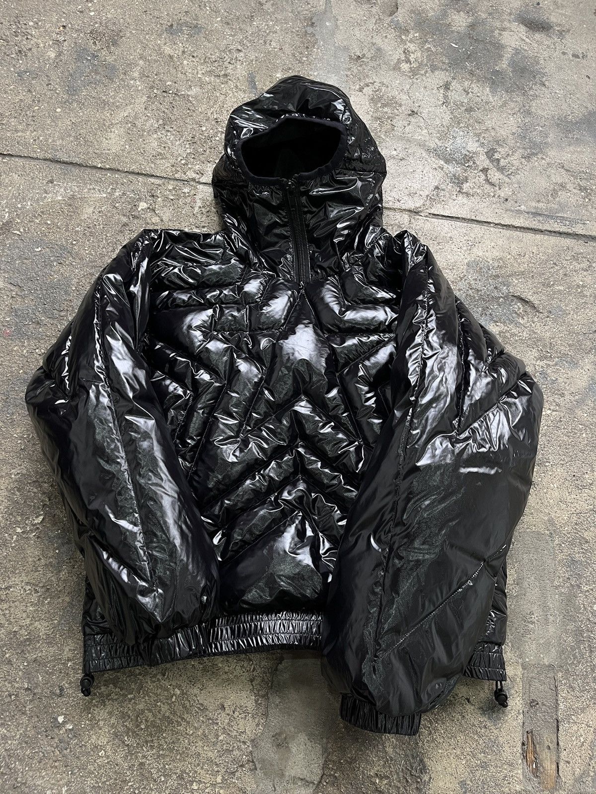 Bad Son Badson Black Star Puffer Jacket (unisex) Size US S / EU 44-46 / 1 - 19 Thumbnail