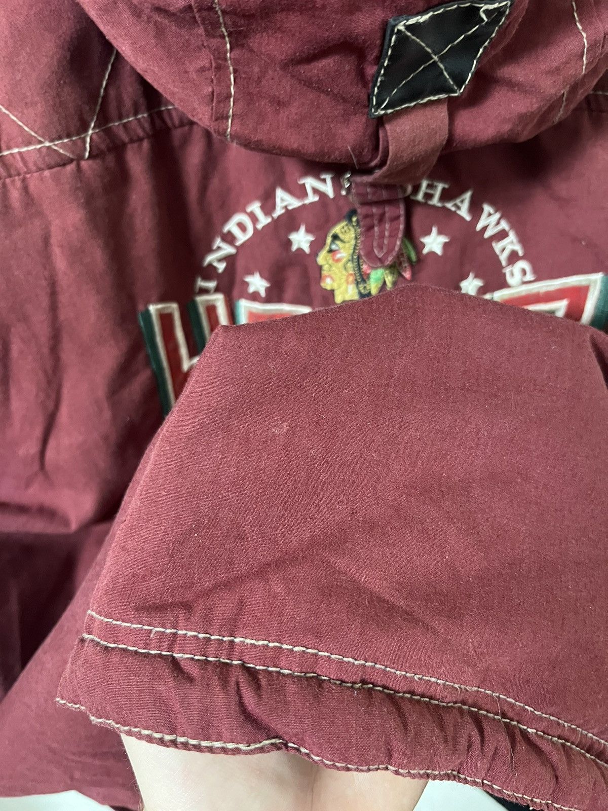 Japanese Brand × Vintage Indiana Hawks Top Member Club Vintage y2k USA Style Vest Size US M / EU 48-50 / 2 - 8 Thumbnail