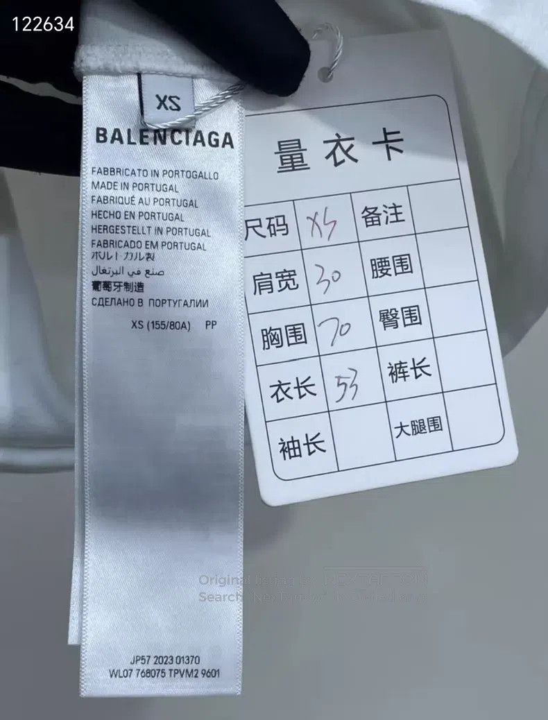 Balenciaga Balenciaga Vacation style PARIS slim fit T-shirt Size XS / US 0-2 / IT 36-38 - 7 Thumbnail