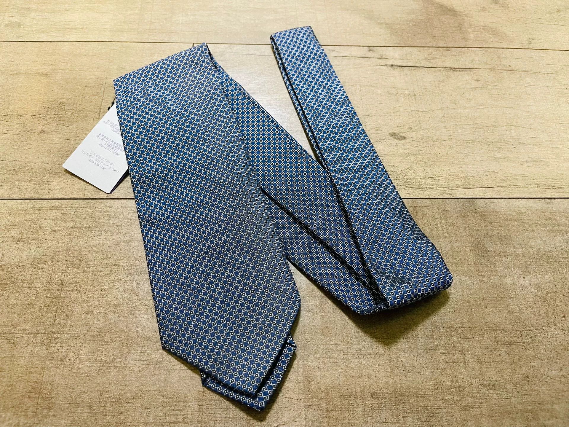 Ralph Lauren Purple Label Ralph Lauren Purple Label Silk Embroidered Tie Size ONE SIZE - 1 Thumbnail