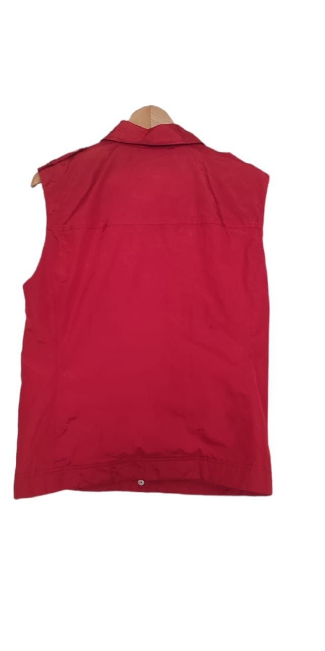 Other Fuchs Schmitt Red Lightweight Summer Sleevless Vest Size 38 Size M / US 6-8 / IT 42-44 - 3 Thumbnail