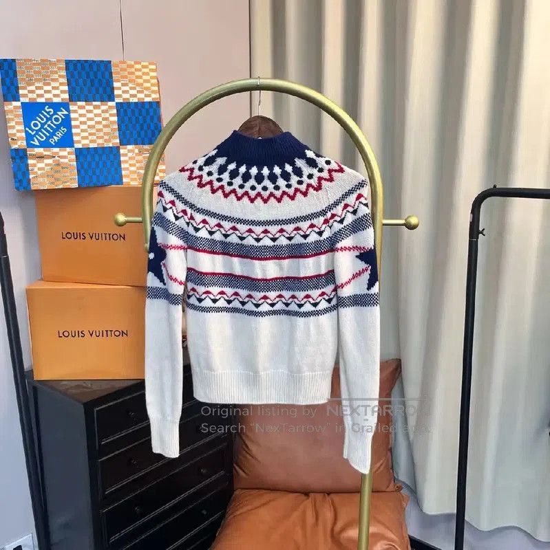Dior Dior White Wool Pullover Sweater for Women . Size S / US 4 / IT 40 - 2 Thumbnail
