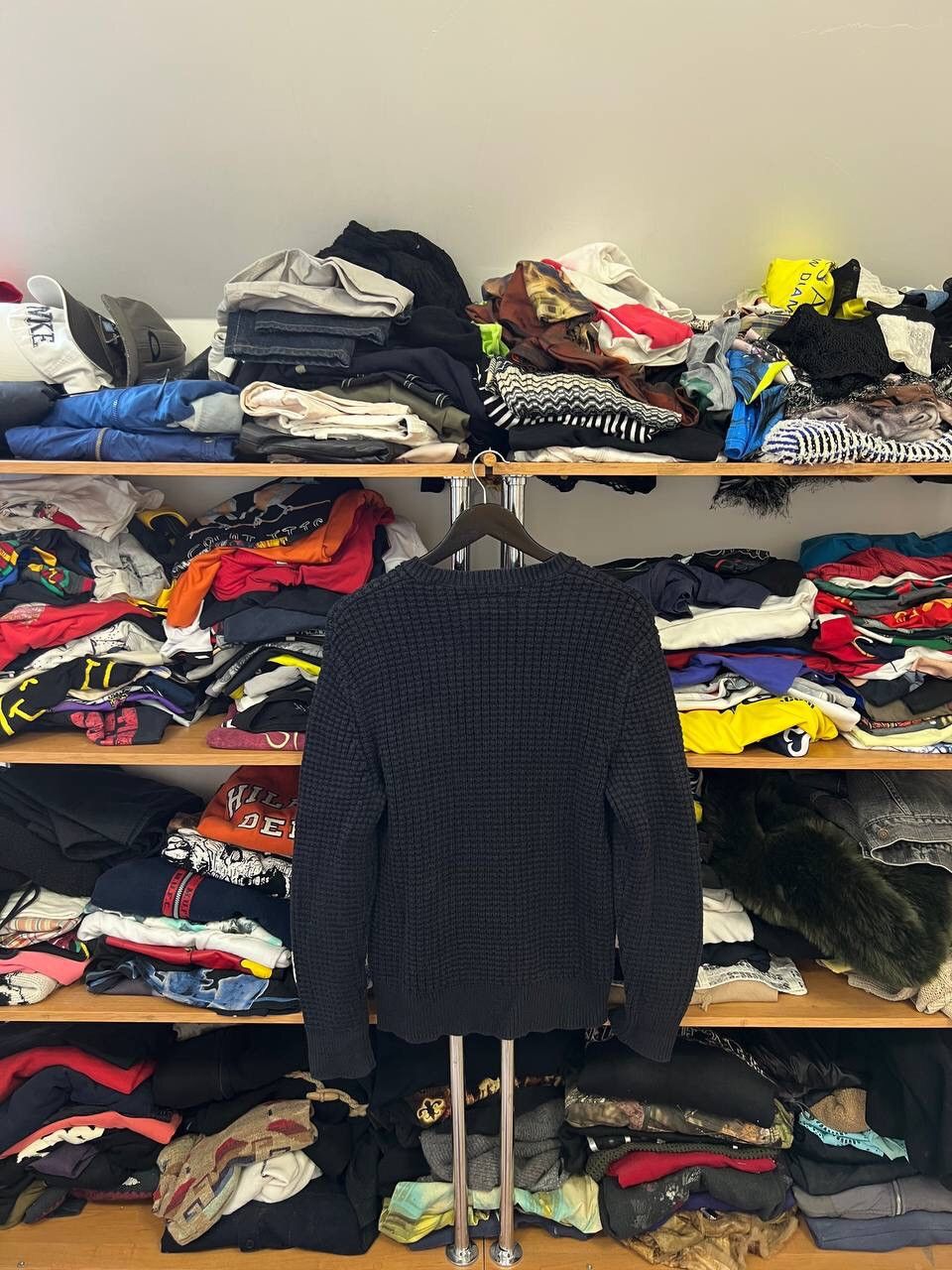 Allsaints Vintage Allsaints waffle knit Y2K sweater Size US S / EU 44-46 / 1 - 8 Thumbnail