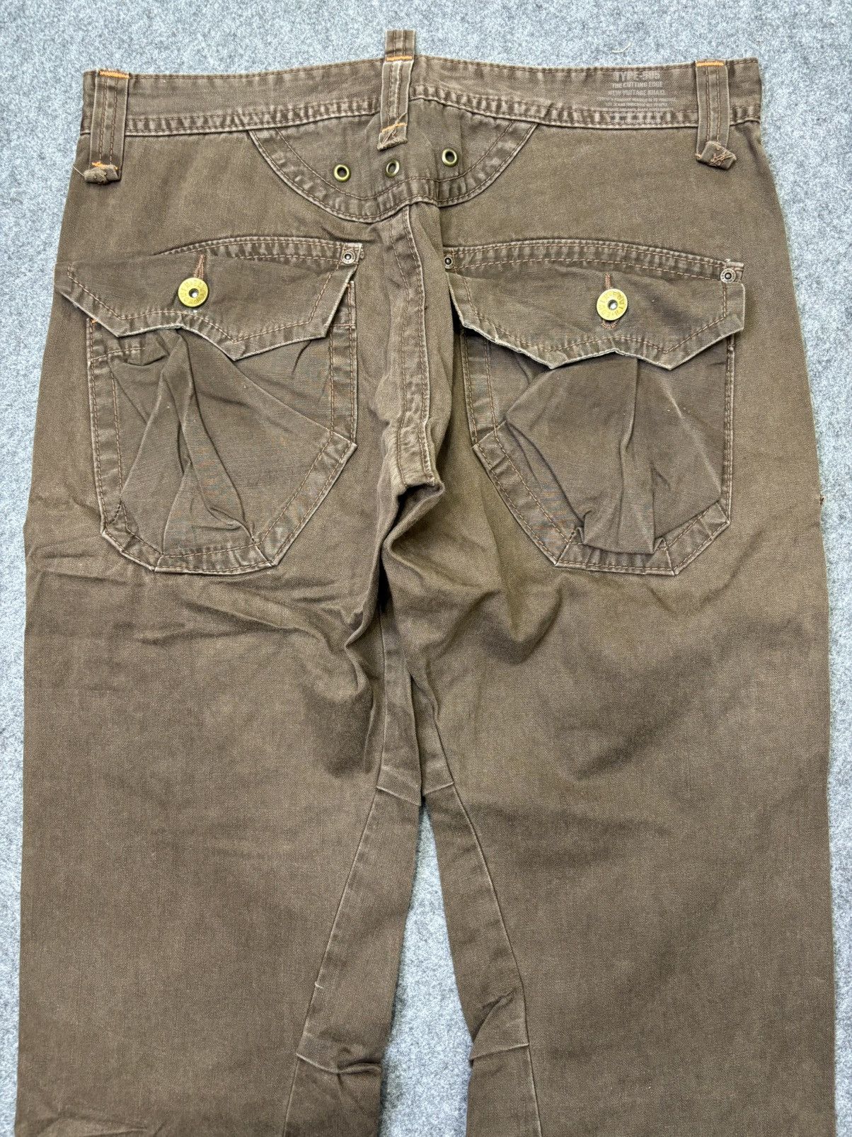 Edwin 💥FLARE💥EDWIN Multipockets Street Cropped Cargo Pant F784 Size US 34 / EU 50 - 8 Thumbnail