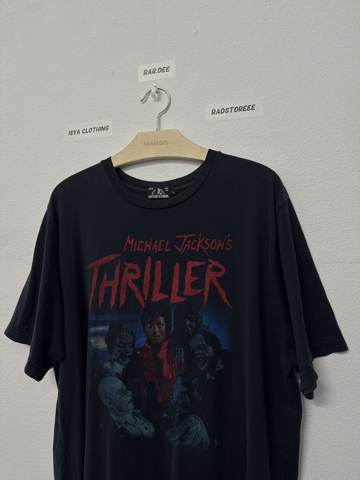 Hysteric Glamour Vintage Hysteric Glamour Michael Jackson Tee Size US L / EU 52-54 / 3 - 2 Thumbnail