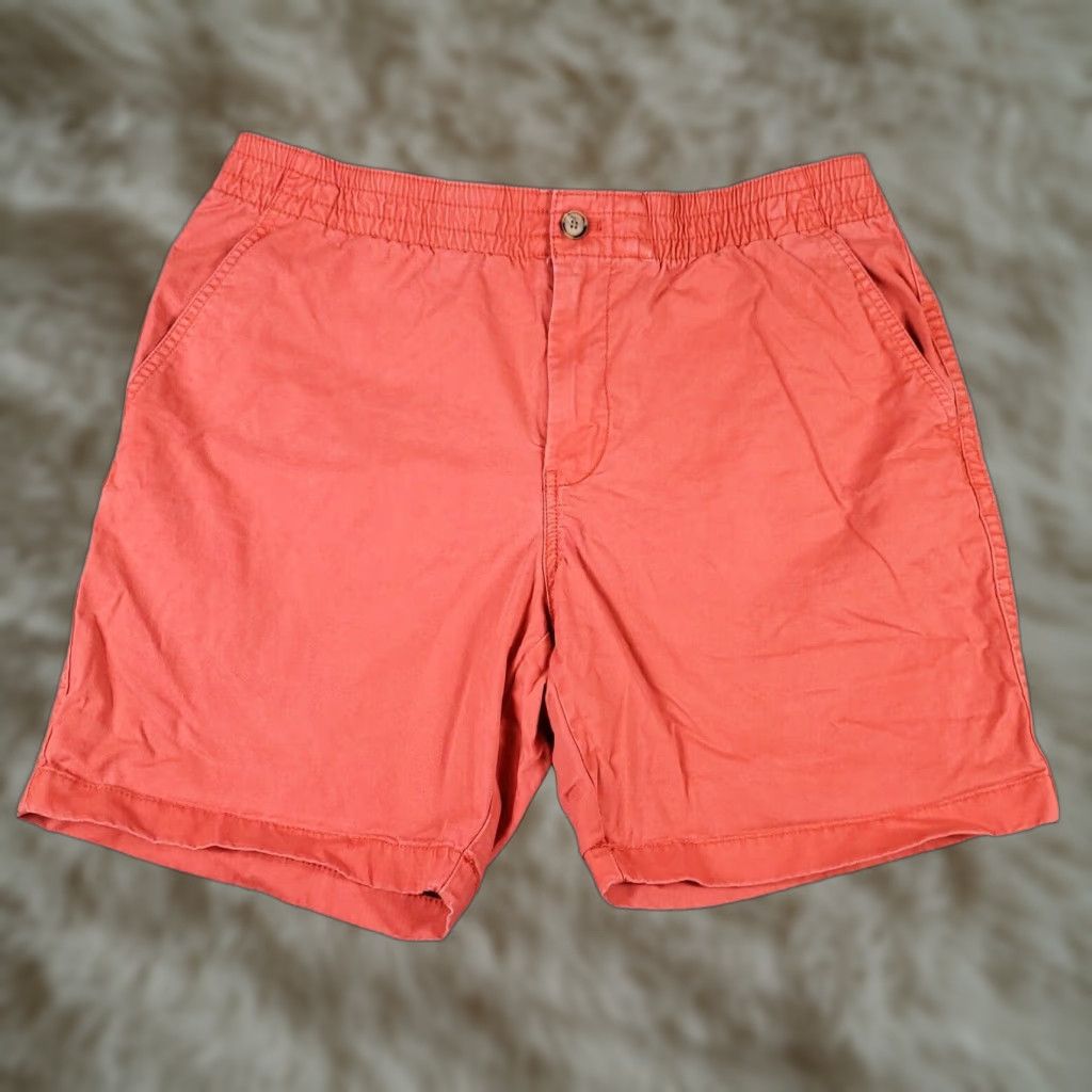 Tommy Hilfiger VINTAGE Tommy Hilfiger Shorts Women's Size Large Pink Casual Flat Front Chino Size 32" / US 10 / IT 46 - 1 Thumbnail