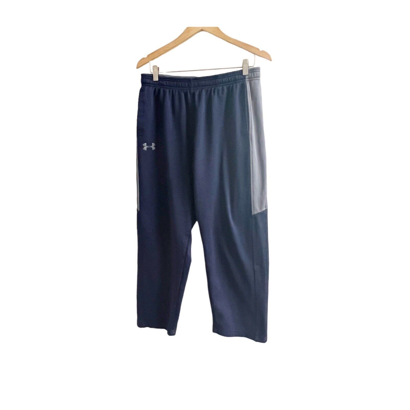 Under Armour Under Armour Men’s Colorblock Loose Fit Sweatpants Large Size US 33 - 1 Thumbnail