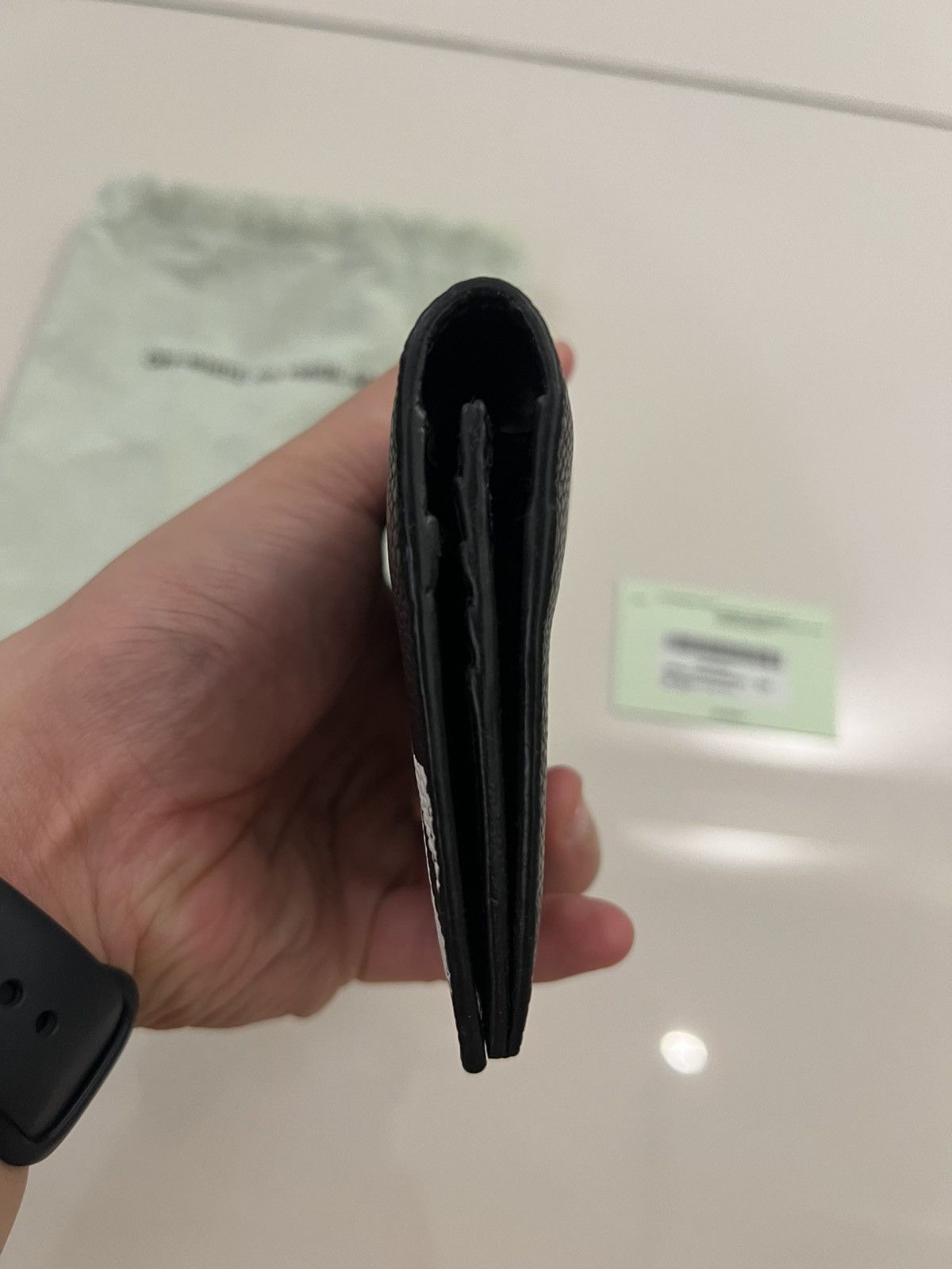Off-White Off White Diagonal Long Wallet Black Size ONE SIZE - 11 Thumbnail
