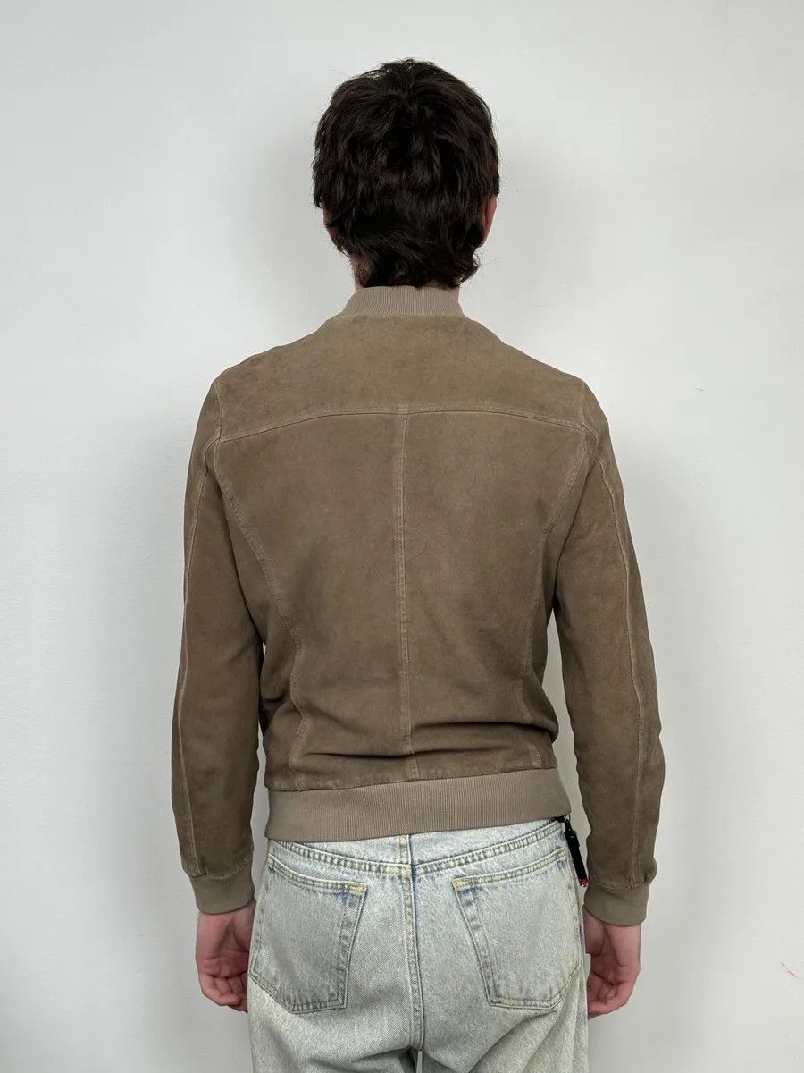 Daniele Alessandrini 2000s Daniele Alessandrini Camel Leather Bomber Jacket Size US S / EU 44-46 / 1 - 6 Thumbnail