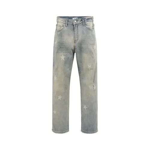 VIBE Vintage Washed Lumberjack Street Hip Hop Y2K Jeans Size US 30 / EU 46 - 1 Thumbnail