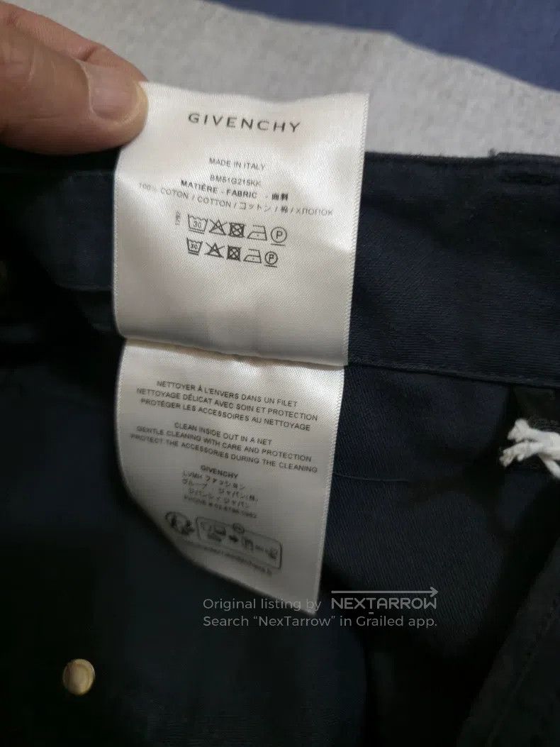 Givenchy Givenchy Men's Work Pants Size US 30 / EU 46 - 6 Thumbnail