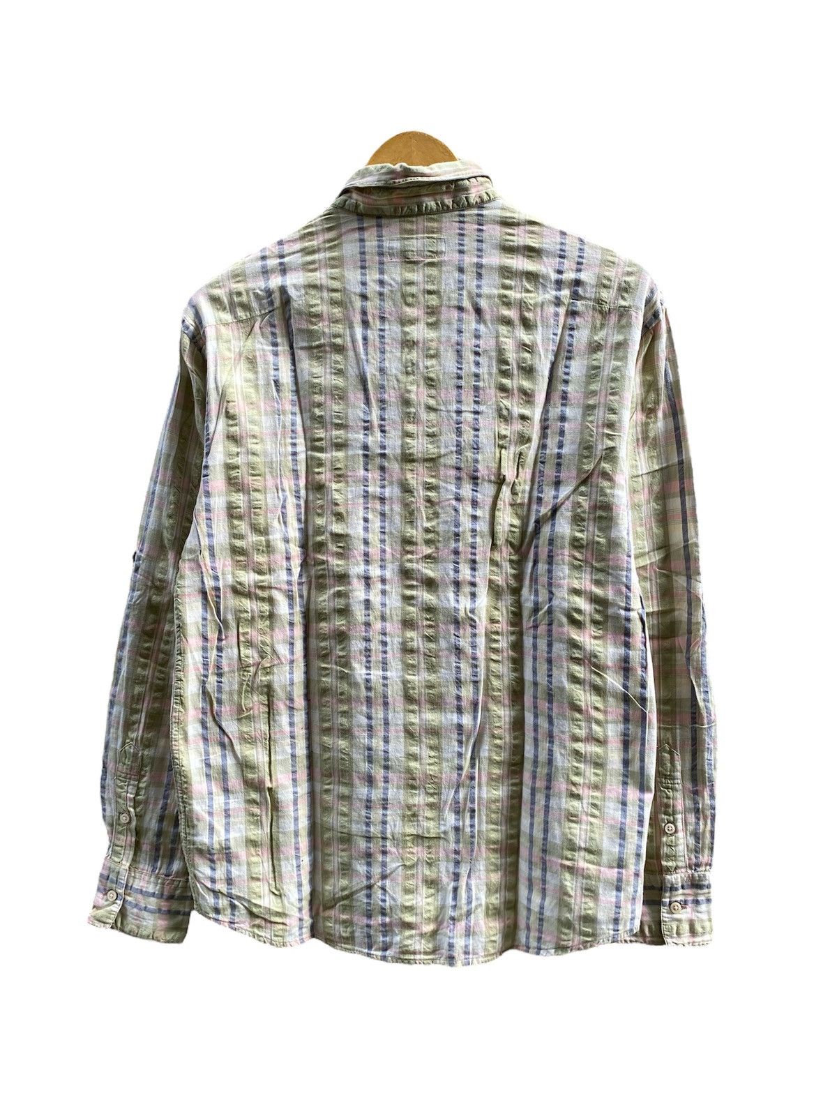 Japanese Brand × Y's × Yohji Yamamoto A.A.R Yohji Design Studio Wrinkled Button Shirt Size US M / EU 48-50 / 2 - 3 Thumbnail