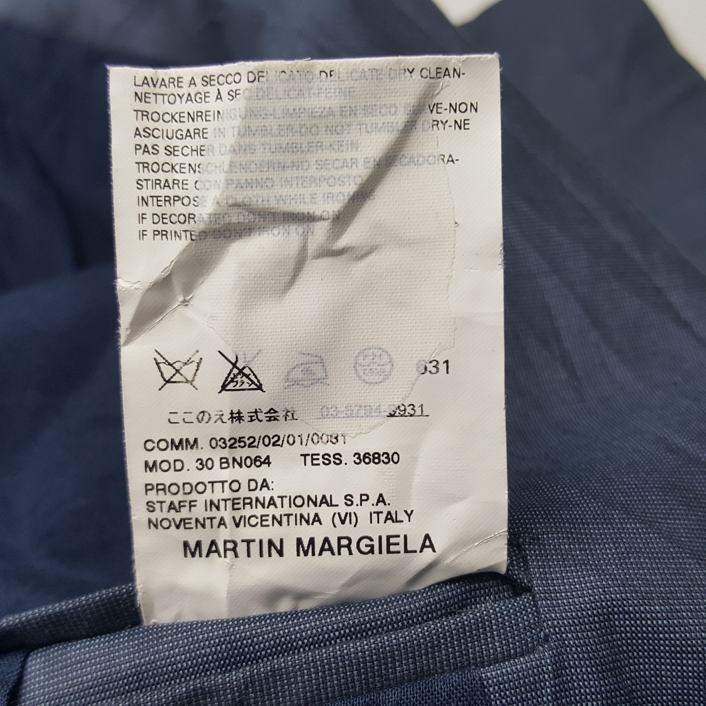 Maison Margiela × Vintage Vintage Martin Maison Margiela Blazer Coat Jacket Size US S / EU 44-46 / 1 - 9 Thumbnail
