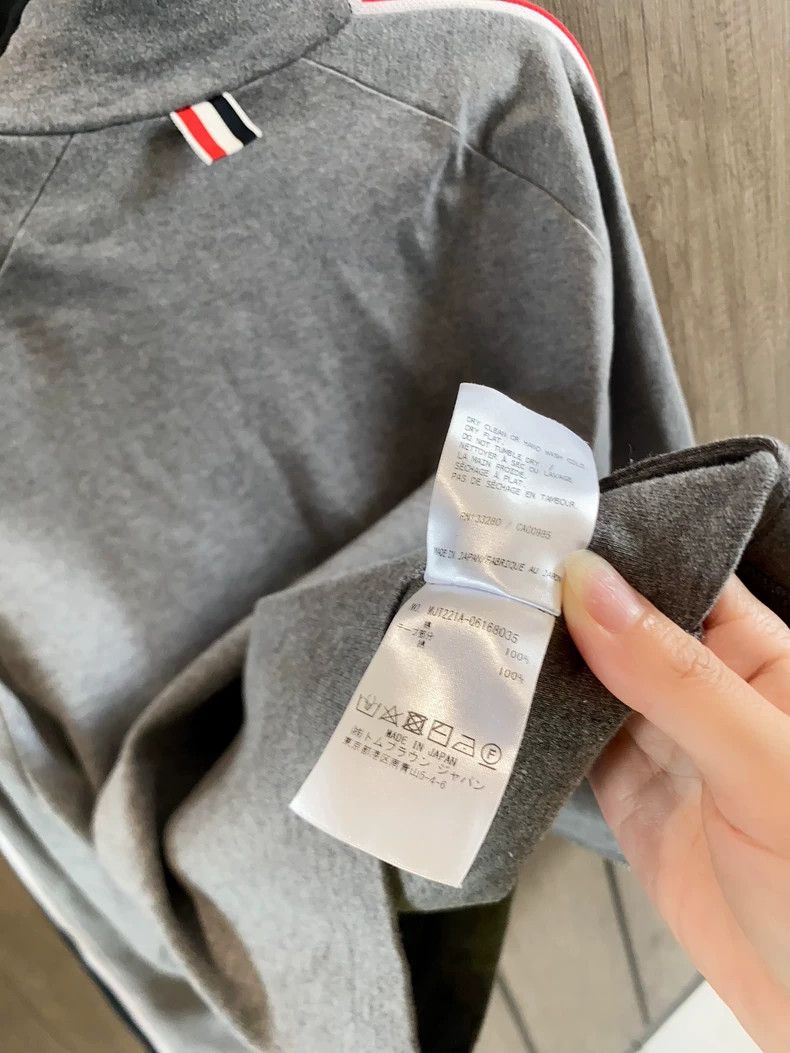 Thom Browne Thom Browne Grey zip jacket Size US M / EU 48-50 / 2 - 5 Thumbnail