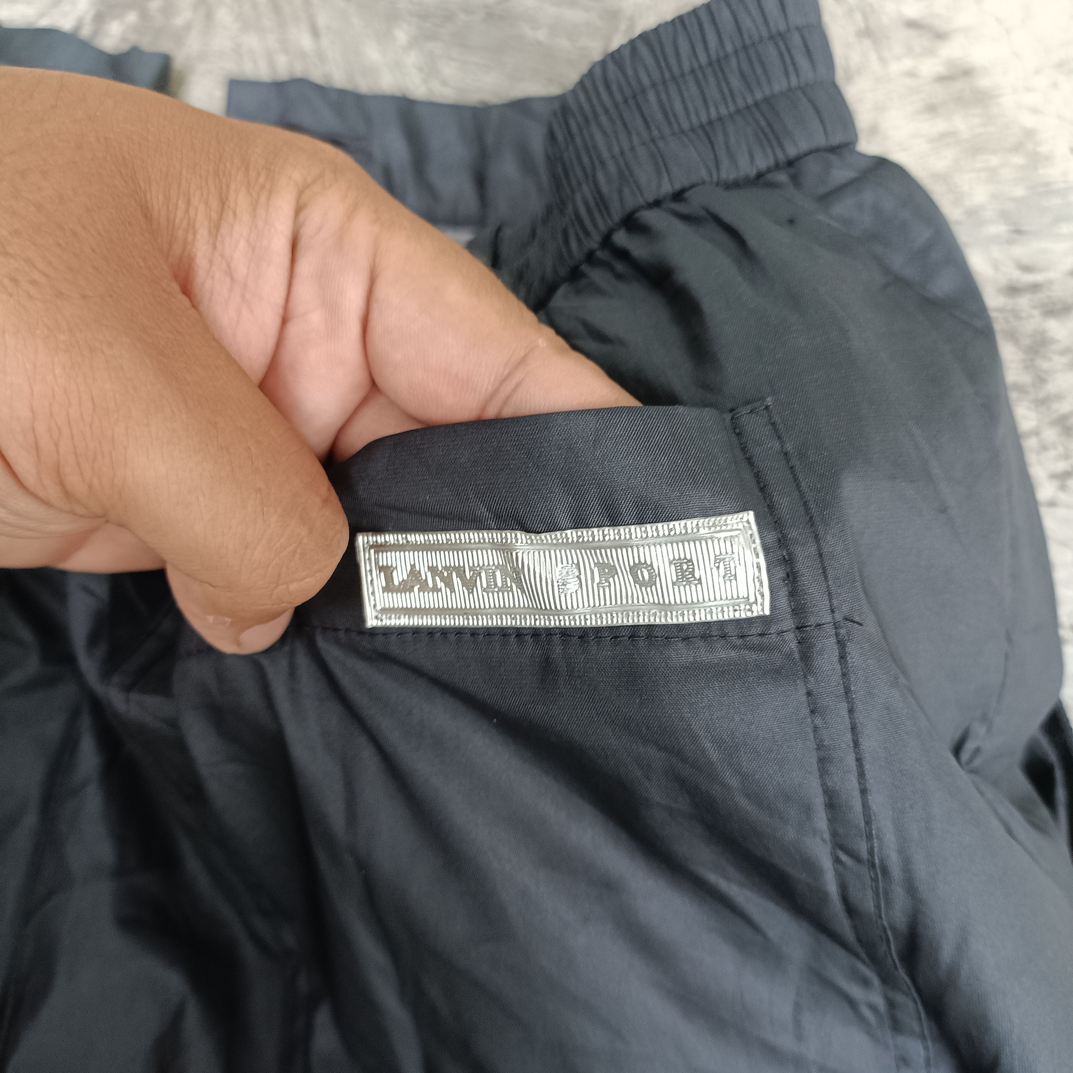 Lanvin Vintage Lanvin Sport AW Nylon Pants With Rib Size 27" / US 4 / IT 40 - 7 Thumbnail