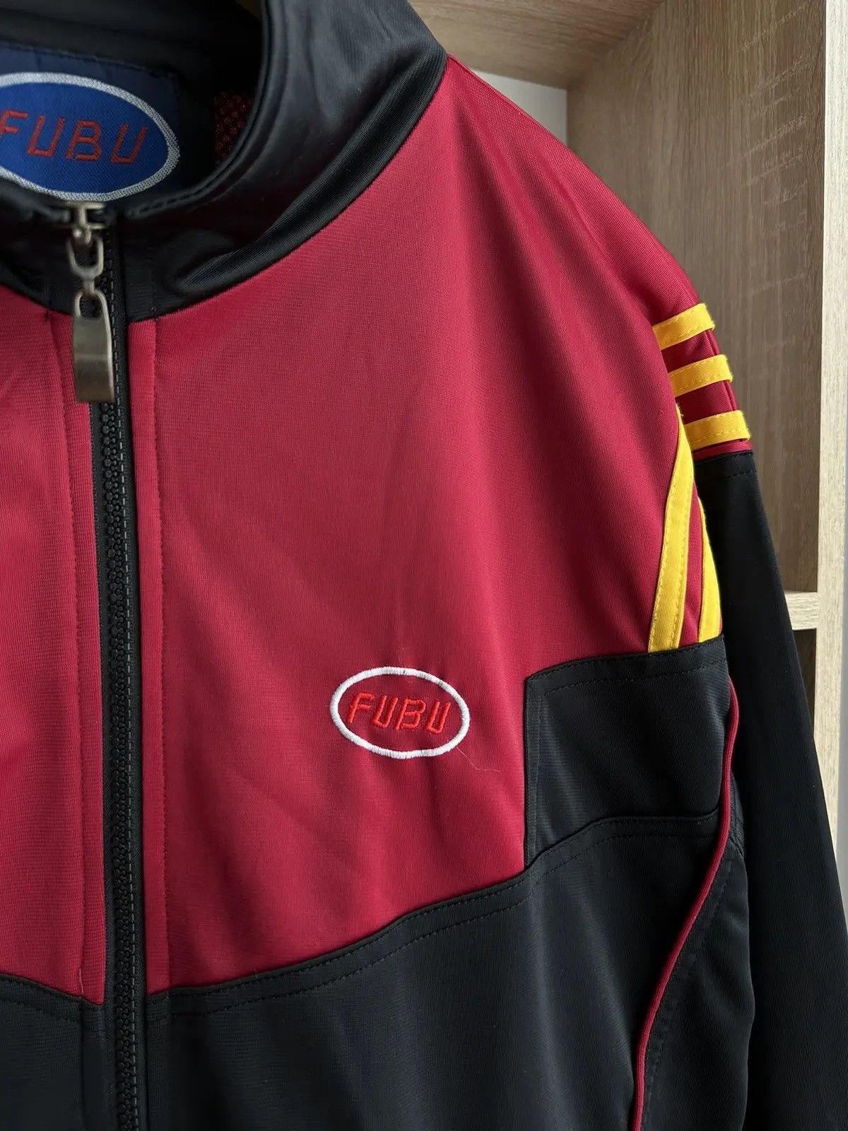 Fubu × Vintage Vintage Fubu Black Full Zip Hoodie Size US M / EU 48-50 / 2 - 8 Thumbnail