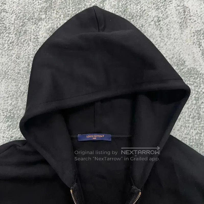 Louis Vuitton Louis Vuitton Black Cotton Embroidered Long Sleeve Jacket . Size US M / EU 48-50 / 2 - 2 Thumbnail