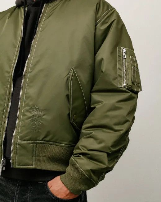 Stussy Stussy Built Reversible Bomber Jacket Size US M / EU 48-50 / 2 - 6 Thumbnail