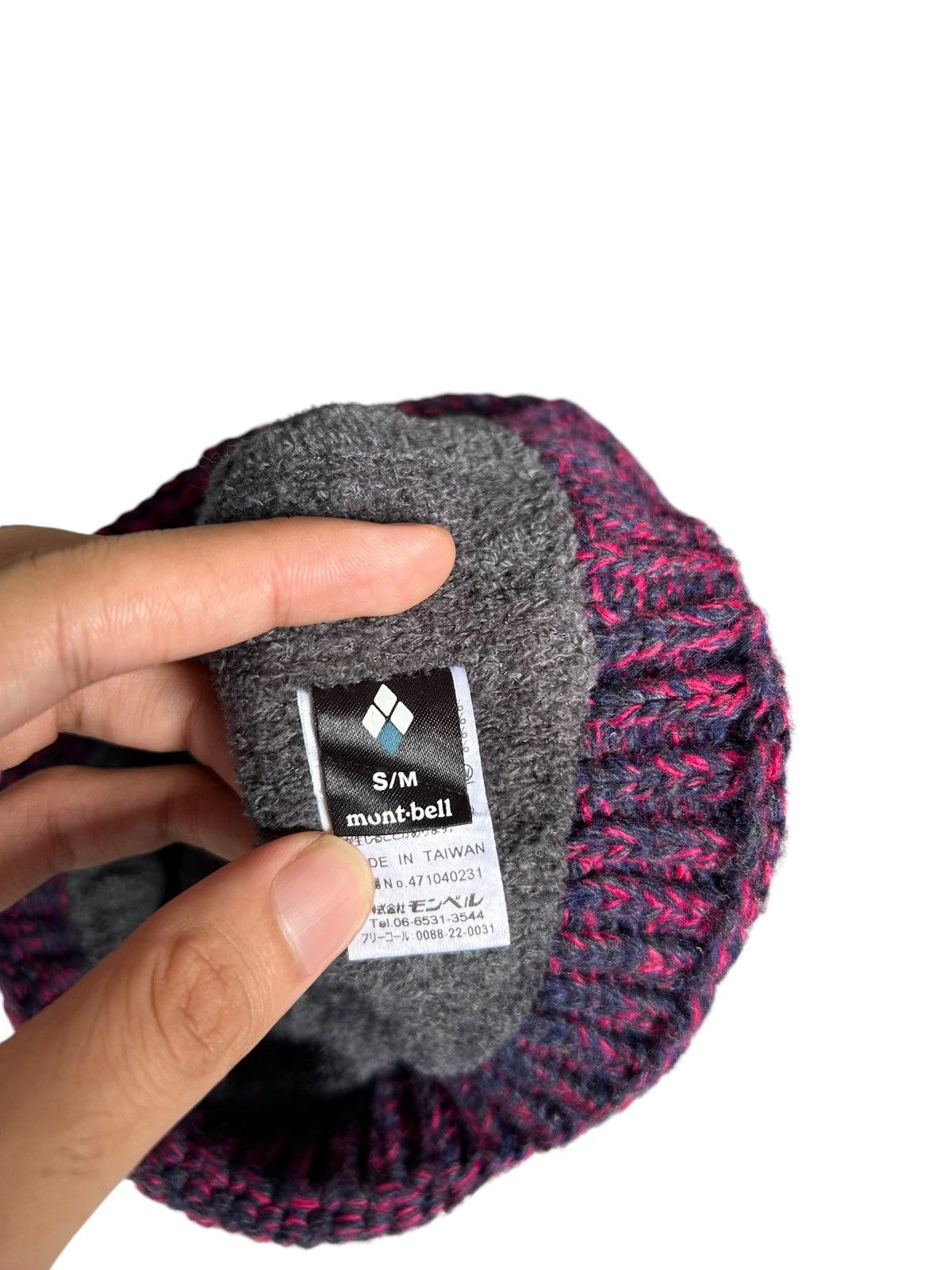 Japanese Brand × Montbell MontBell Multicolor Knitt Beanie Hats Rare ☠️ Size ONE SIZE - 3 Thumbnail