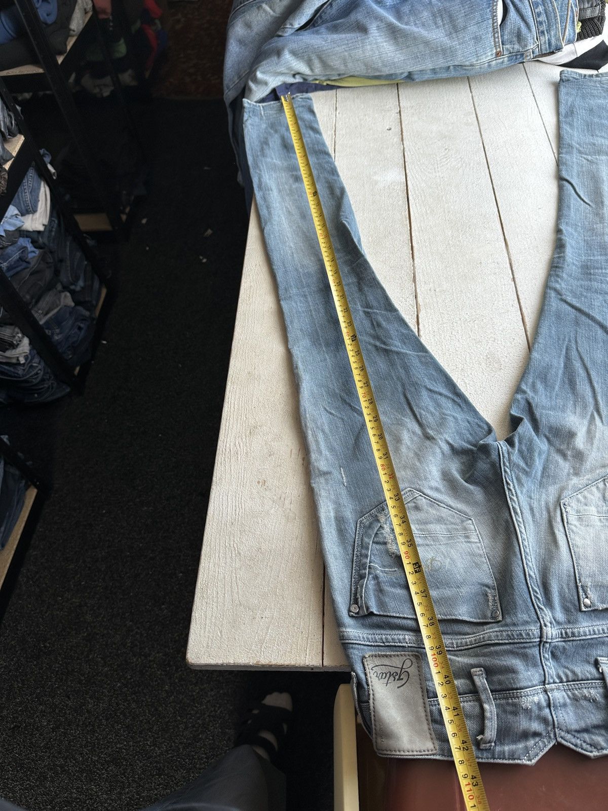 G-Star VNTG🚨G STAR RAW Jeans Washed Distressed Denim y2k Size 25" / US 0 / IT 36 - 9 Thumbnail