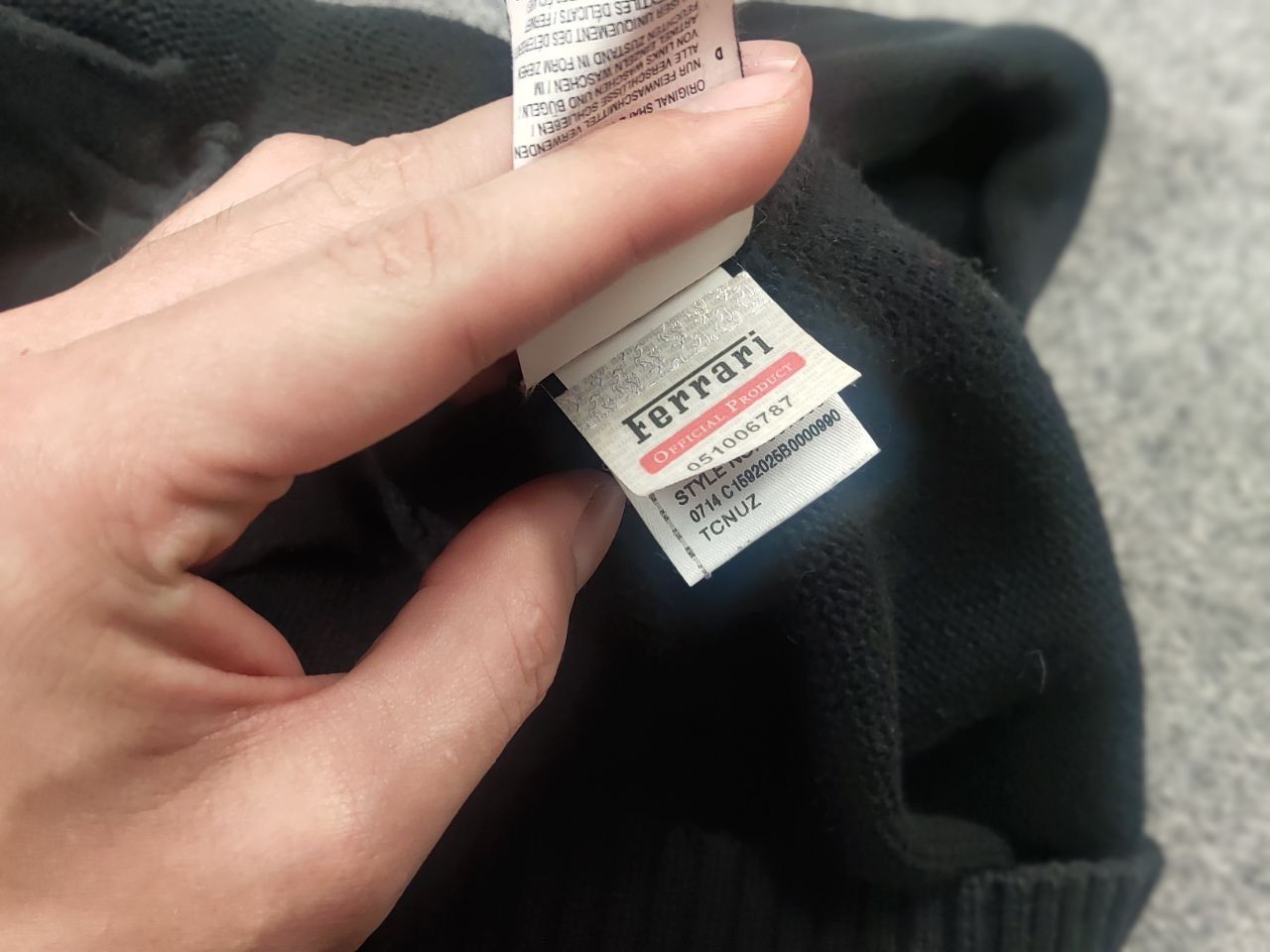 Ferrari × Puma Puma x Ferrari Logo Black Zip hoodie Knit Jacket Vintage Size US L / EU 52-54 / 3 - 20 Thumbnail