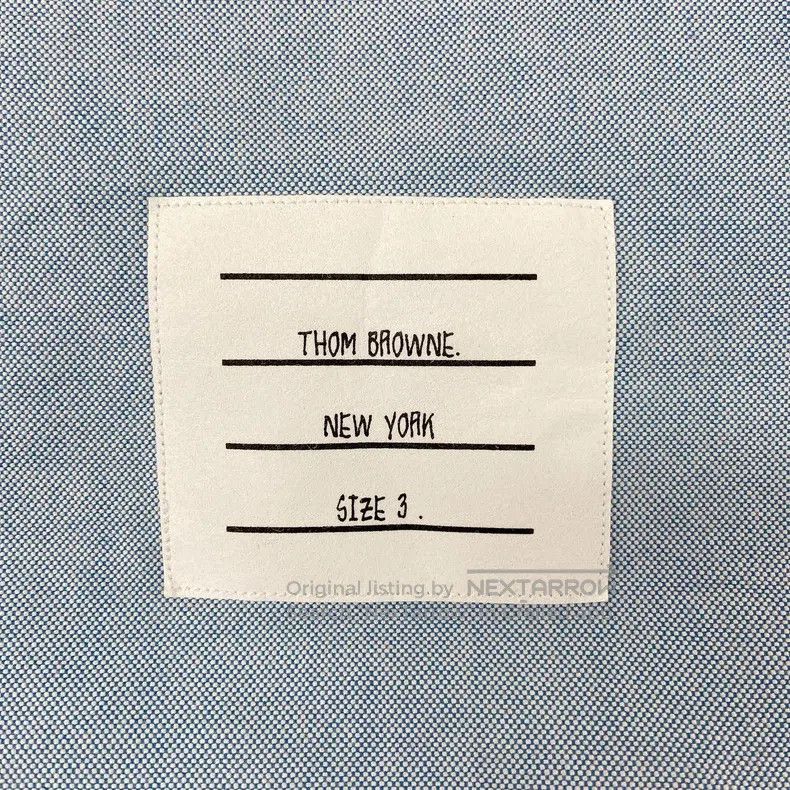 Thom Browne Thom Browne Blue Shirt Size US L / EU 52-54 / 3 - 6 Thumbnail