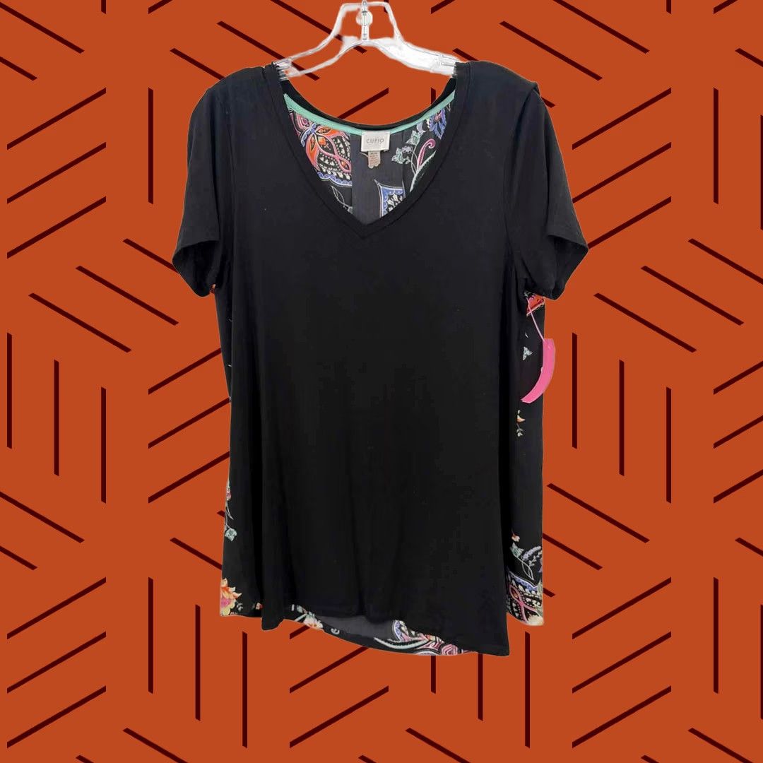 Vintage Cupio Black Blouse Size Medium Size M / US 6-8 / IT 42-44 - 1 Thumbnail