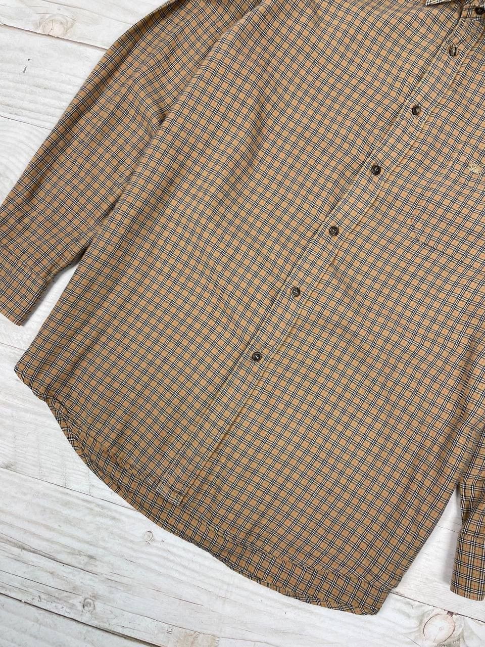 Burberry Burberrys Nova Check Shirt Button Long Sleeve Size US L / EU 52-54 / 3 - 3 Thumbnail