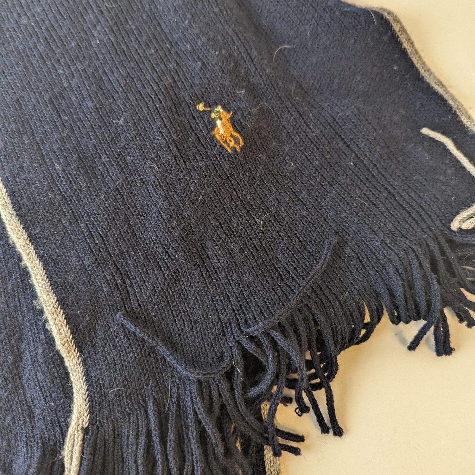 Polo Ralph Lauren Polo Ralph Lauren Wool Scarf Size ONE SIZE - 2 Thumbnail