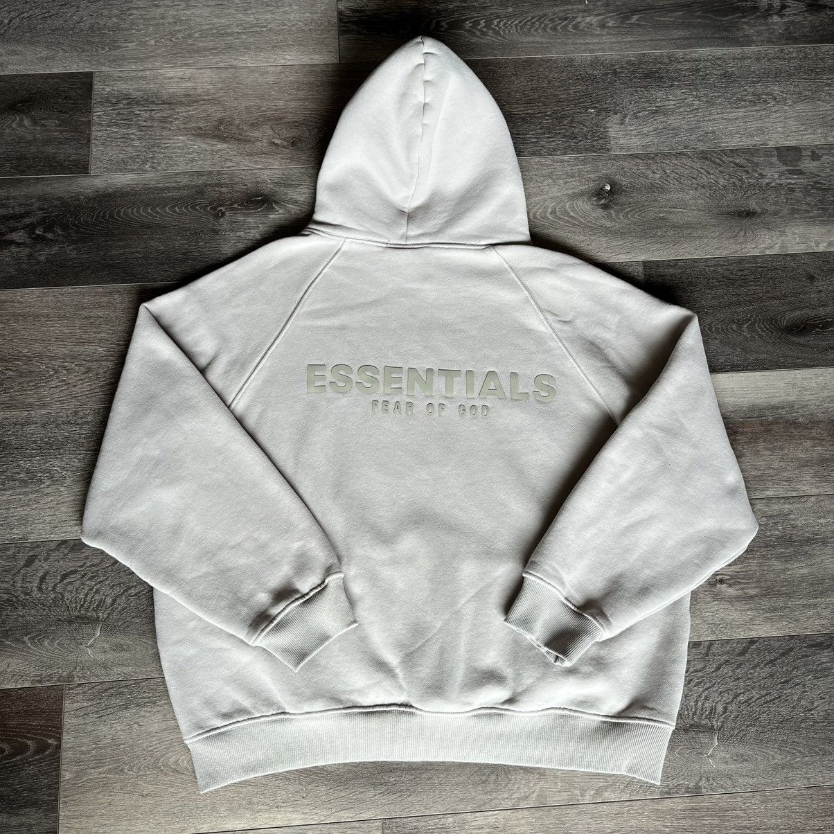 Essentials Fear of God FOG Essentials Pullover Pistachio Hoodie FW/21 Size US M / EU 48-50 / 2 - 1 Thumbnail
