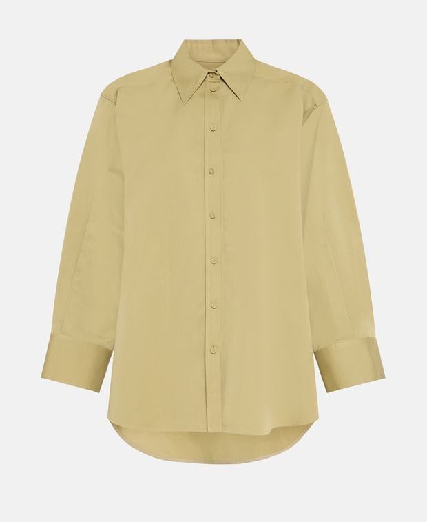 Silk-blend blouse