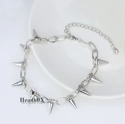 Jewelry Mizuho x Reiya Harajuku Choker Spike Rivet Necklace Size ONE SIZE - 4 Thumbnail