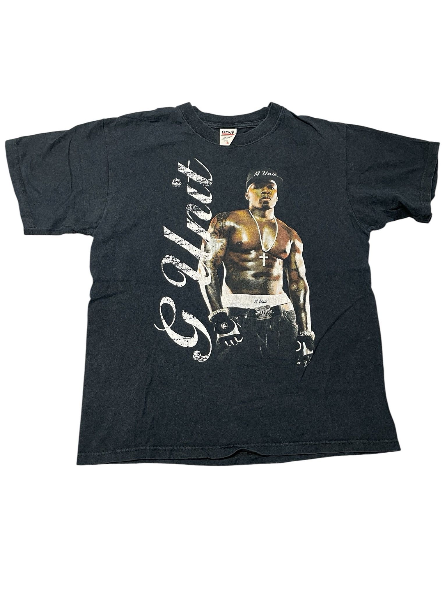 Anvil 2000s G-Unit 50 Cent Canada Tour Rap T-Shirt Size US M / EU 48-50 / 2 - 1 Thumbnail