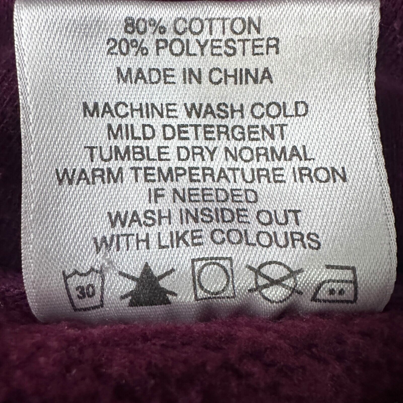 Pleasures Pleasures Burning Car Hoodie Men’s Medium Maroon Cotton Size US M / EU 48-50 / 2 - 6 Thumbnail
