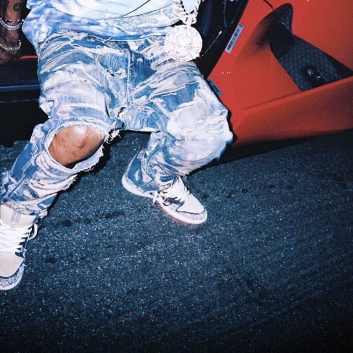 Undercover AW05 “Arts & Crafts” 85 Distressed Denim Size US 31 - 12 Thumbnail