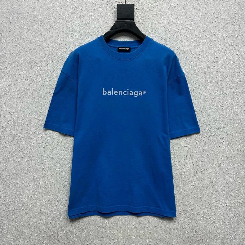 Balenciaga Balenciaga Solid color letter mailbox Logo printed round n Size US S / EU 44-46 / 1 - 1 Thumbnail