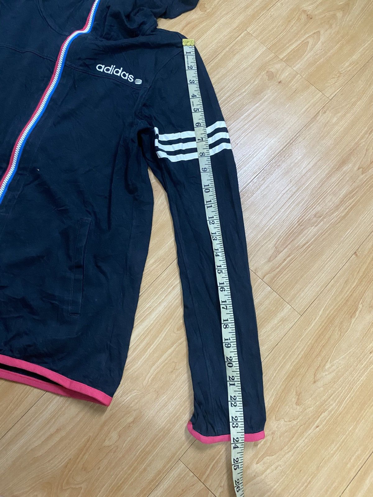 Adidas Adidas Full-Zip Hoodie – Stylish, Comfortable, and Versatile Size L / US 10 / IT 46 - 12 Thumbnail