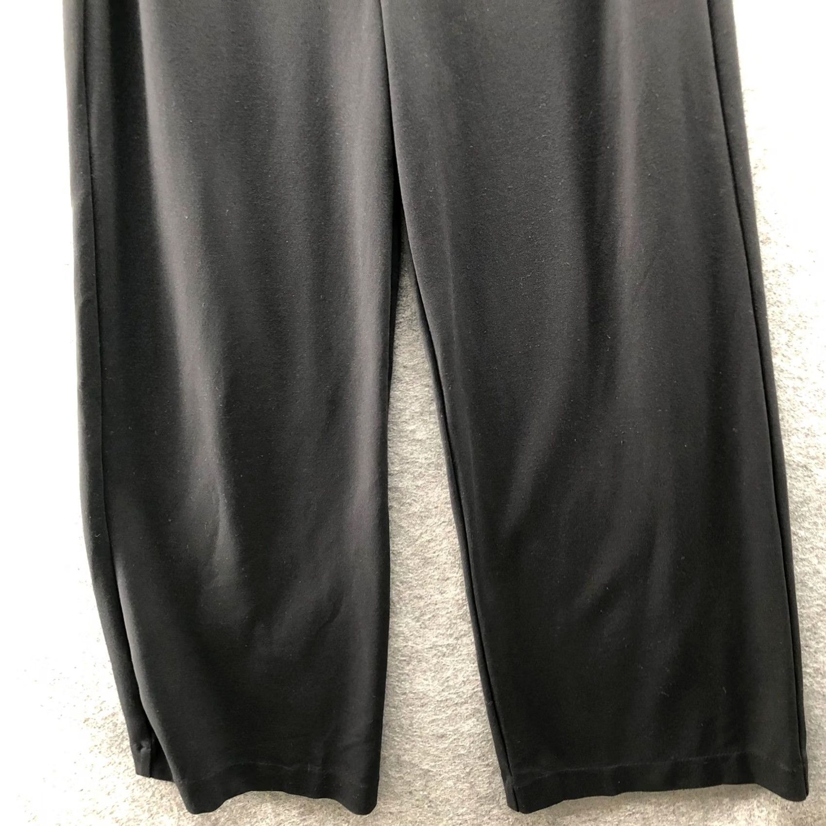 Vintage KUT from the Kloth Wide Leg Ponte Pants Women 8 Black High Rise Dress Size 30" / US 8 / IT 44 - 4 Thumbnail