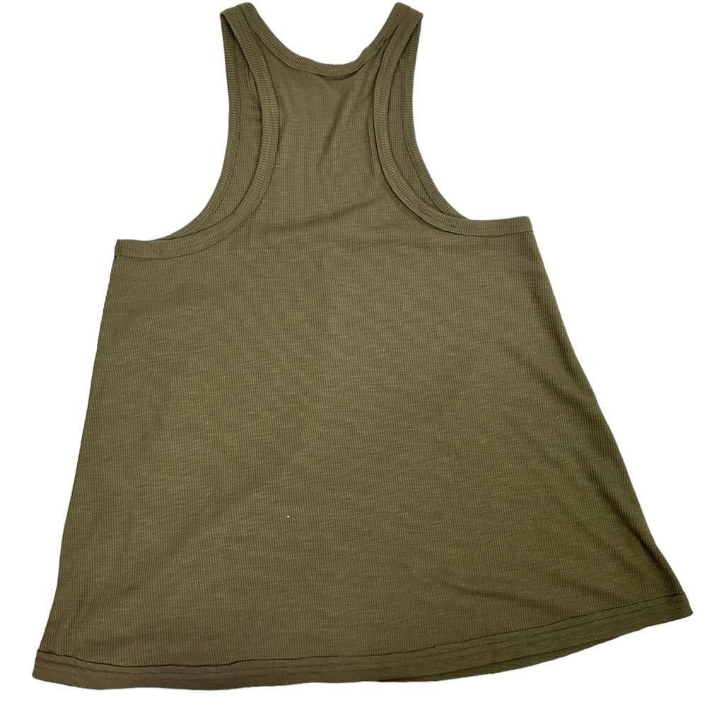 Free People Free People l Long Beach Ribbed Tank In Army Medium Size M / US 6-8 / IT 42-44 - 4 Thumbnail