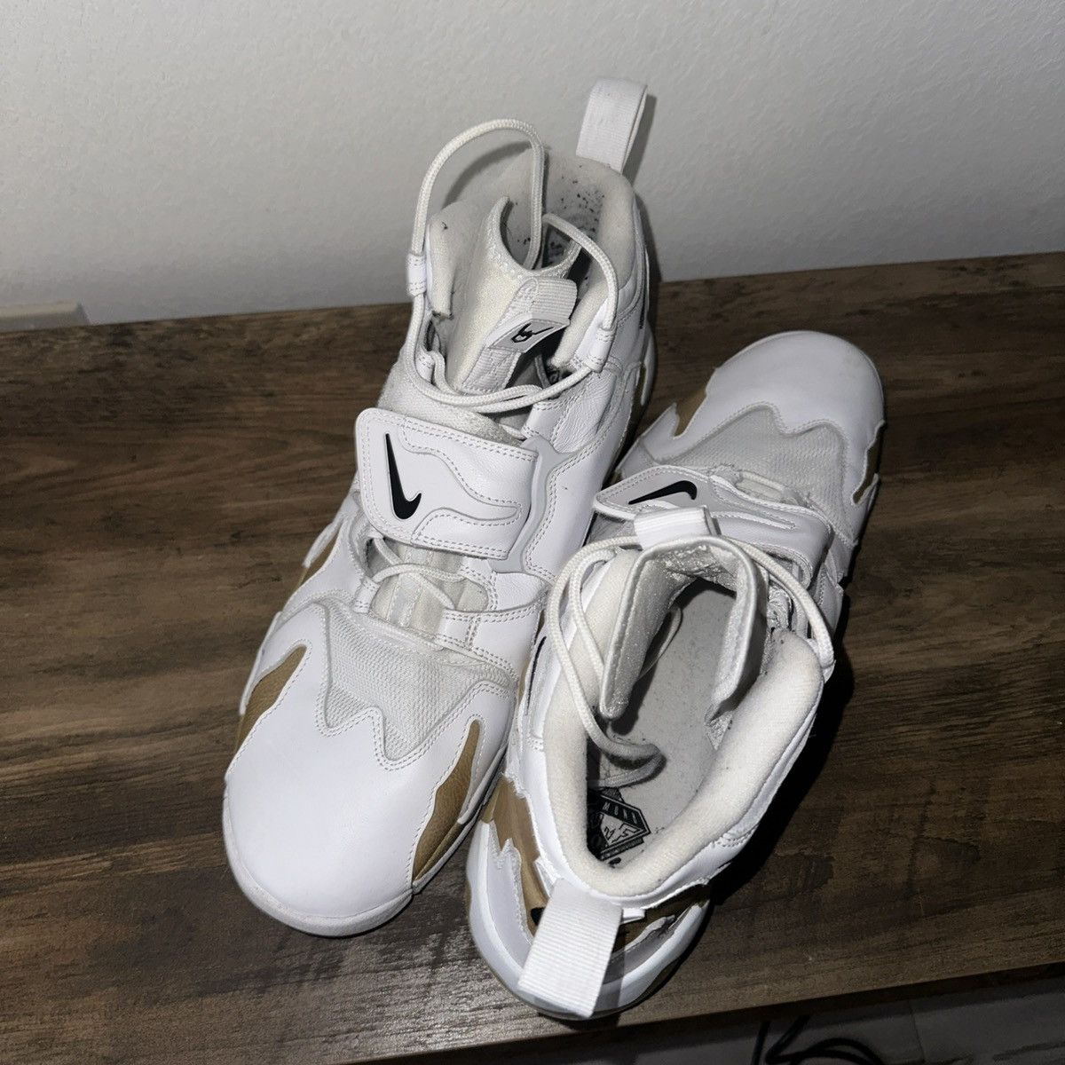 Nike Warren Sapp x Coach Prime Custom Worn ‘96 Nike Air DT Size US 15 / EU 48 - 6 Thumbnail