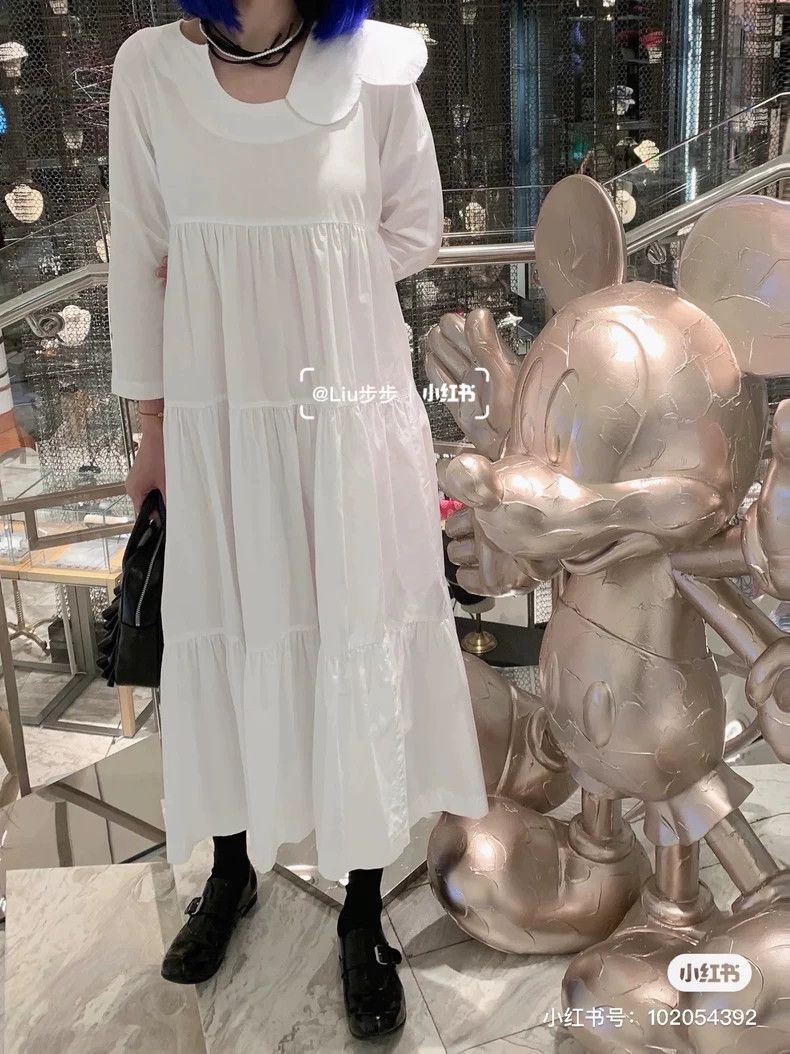 Comme des Garcons Comme Des Garcons Petal Neck Dress Size M / US 6-8 / IT 42-44 - 2 Thumbnail