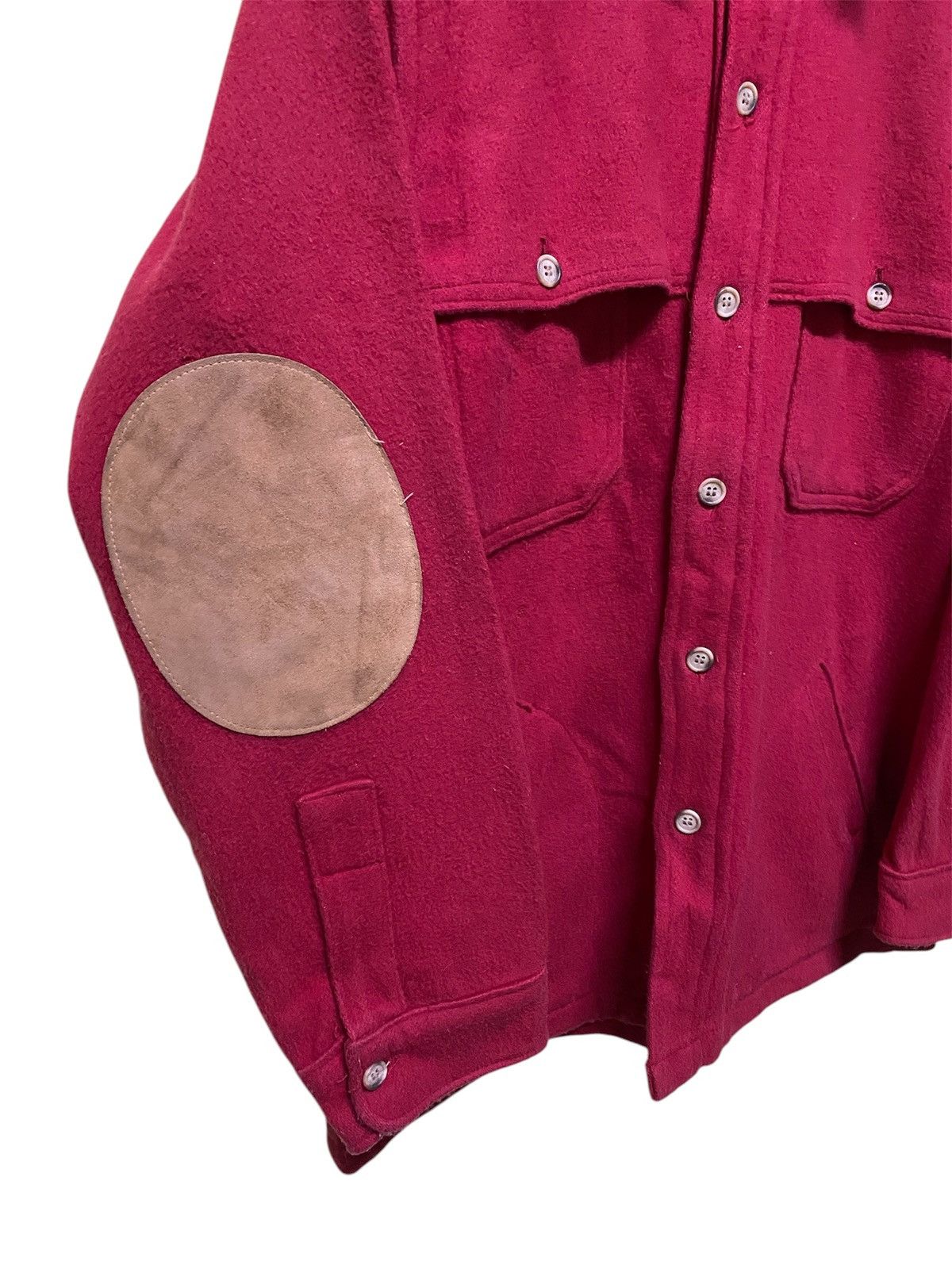Vintage × Woolrich Woolen Mills Vintage Woolrich Red Mackinaw Hunting Jacket Size US L / EU 52-54 / 3 - 8 Thumbnail