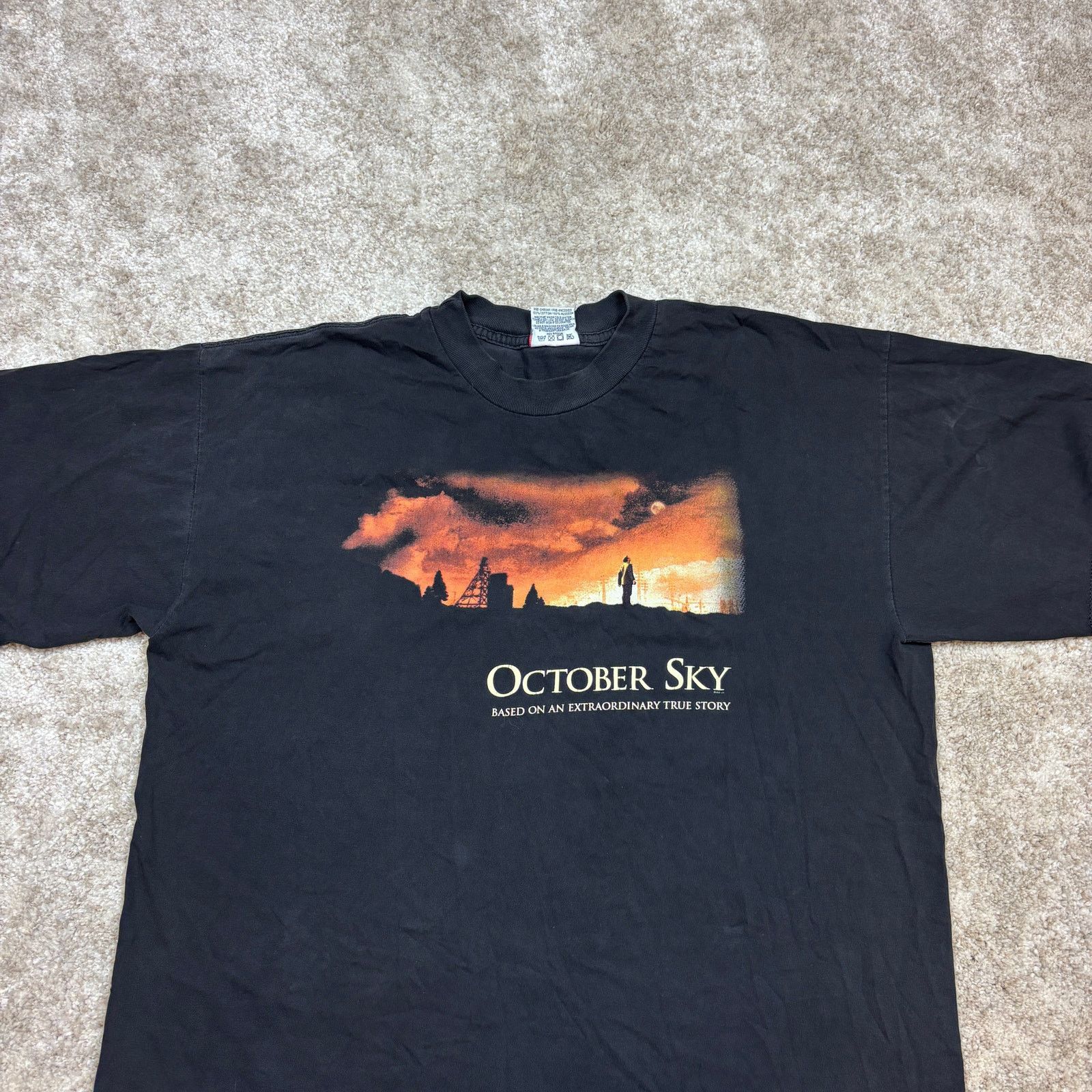Vintage Vintage 90s October Sky Movie Promo T Shirt Men's XL Size US XL / EU 56 / 4 - 2 Thumbnail