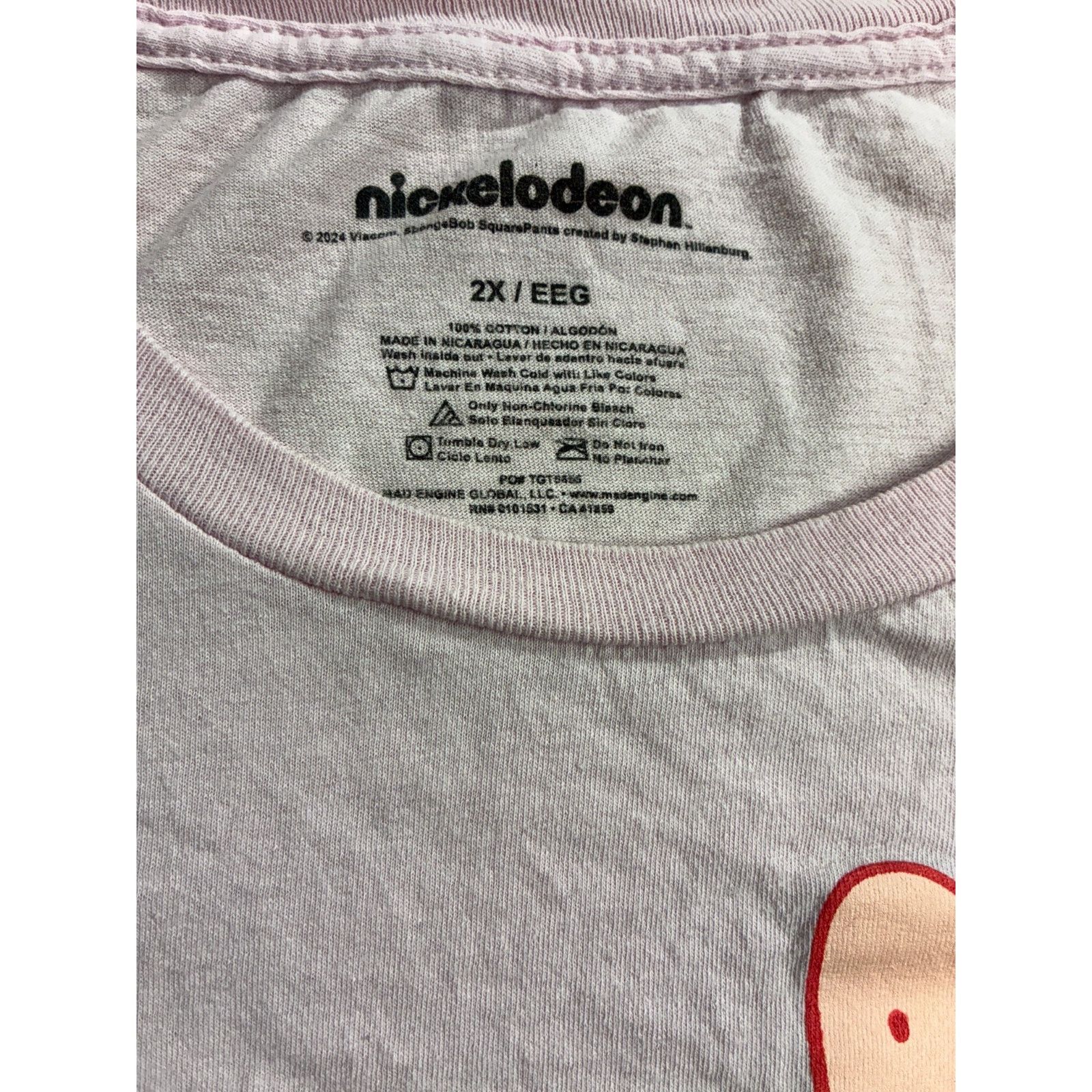 Nickelodeon SpongeBob SquarePants Patrick Shock Face T-Shirt Nickelodeon Size US XXL / EU 58 / 5 - 5 Thumbnail
