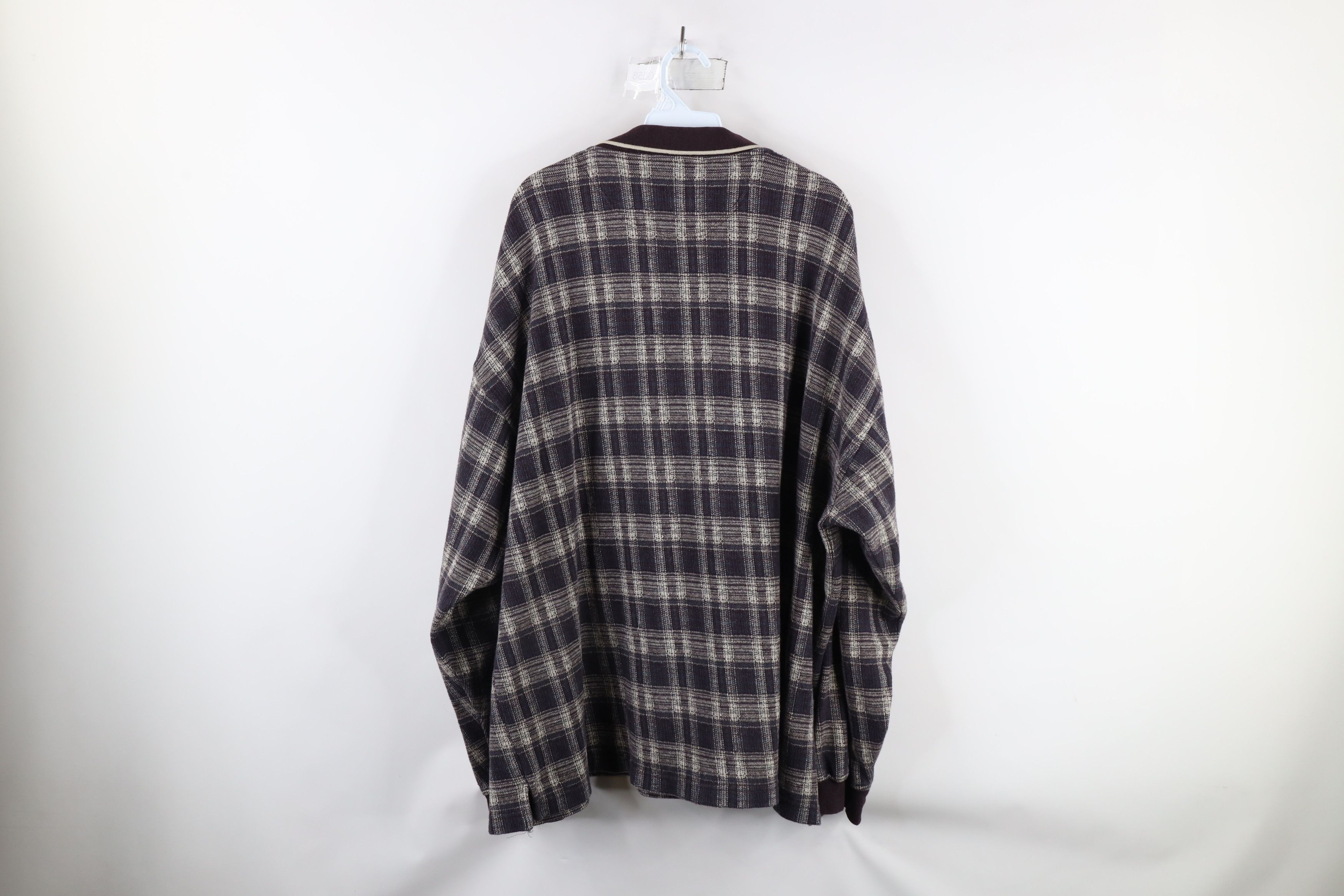 Vintage Vintage 90s Streetwear Heavyweight Long Sleeve Rugby Polo Size US XXL / EU 58 / 5 - 8 Thumbnail