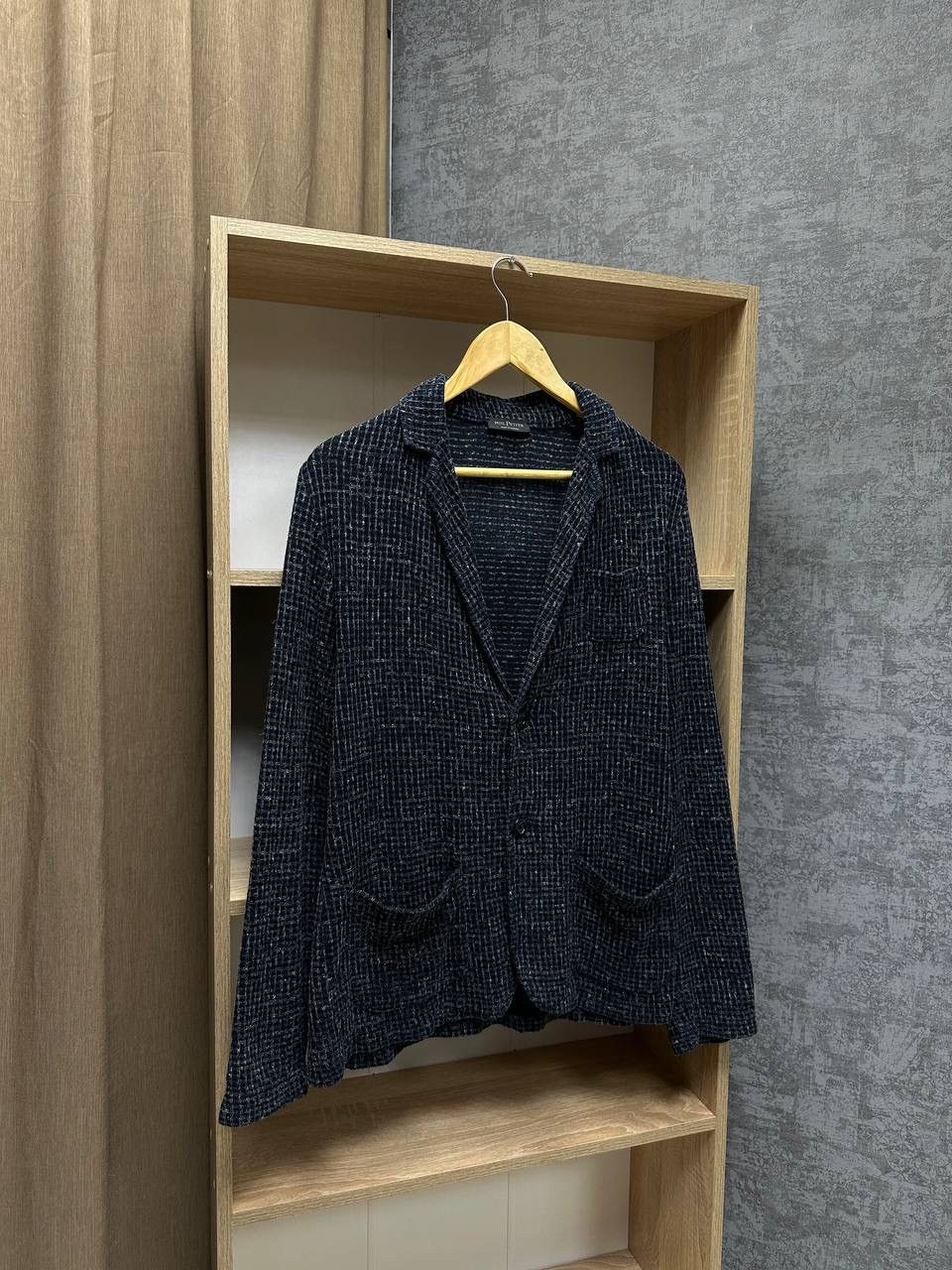 Philipp Plein × Vintage Vintage Phil Petter Black Speckled Cardigan Size US M / EU 48-50 / 2 - 2 Thumbnail
